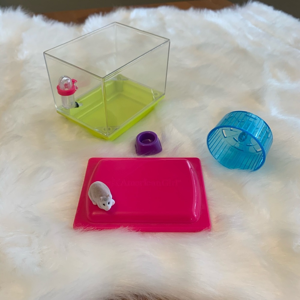 ❗️SOLD❗️American Girl Doll Pet Hamster Set